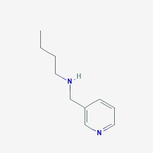 B1275274 N-(pyridin-3-ylmethyl)butan-1-amine CAS No. 20173-12-0