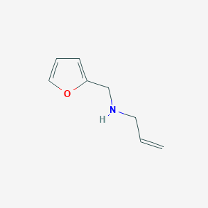 B1275278 N-(furan-2-ylmethyl)prop-2-en-1-amine CAS No. 53175-33-0