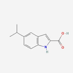 B1275309 5-isopropyl-1H-indole-2-carboxylic acid CAS No. 383132-39-6