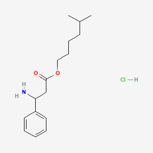 DL-3-Phenyl-beta-alanine isoheptyl ester hydrochloride