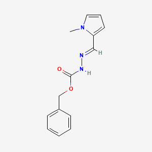 Benzyl 2-((1-methylpyrrol-2-yl)methylene)hydrazinecarboxylate