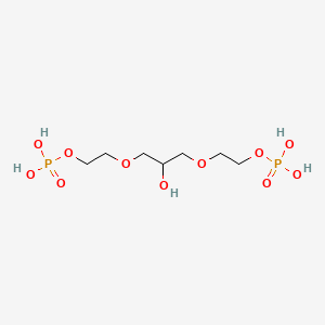 (2-Hydroxypropane-1,3-diyl)bis(oxyethylene) bis(dihydrogen phosphate)