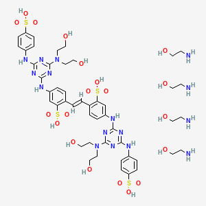 molecular formula C48H72N16O20S4 B12753948 Einecs 279-604-3 CAS No. 80867-11-4