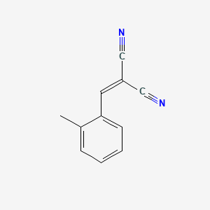 molecular formula C11H8N2 B1275398 (2-Methylbenzylidene)propanedinitrile CAS No. 2698-44-4