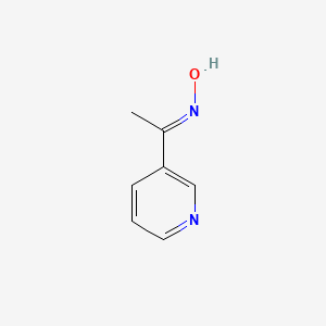 molecular formula C7H8N2O B1275406 3-Acetylpyridine oxime CAS No. 5973-83-1