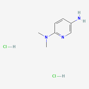 molecular formula C7H13Cl2N3 B1275425 N2,N2-Dimethylpyridine-2,5-diamine dihydrochloride CAS No. 26878-31-9