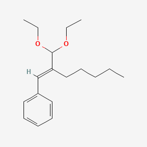 molecular formula C18H28O2 B1275436 α-戊基肉桂醛二乙缩醛 CAS No. 60763-41-9