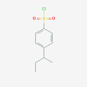 molecular formula C10H13ClO2S B1275468 4-Sec-butylbenzenesulfonyl chloride CAS No. 56609-83-7
