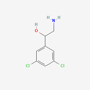 molecular formula C8H9Cl2NO B1275484 2-Amino-1-(3,5-dichlorophenyl)ethanol CAS No. 78982-78-2