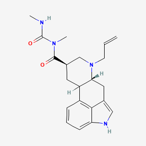 N-Methyl-N-((methylamino)carbonyl)-6-(2-propenyl)ergoline-8-beta-carboxamide