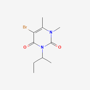 Uracil, 5-bromo-3-sec-butyl-1,6-dimethyl-