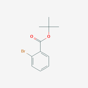 molecular formula C11H13BrO2 B1275589 叔丁基2-溴苯甲酸酯 CAS No. 55666-42-7