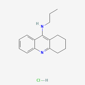 9-Acridinamine, 1,2,3,4-tetrahydro-N-propyl-, monohydrochloride