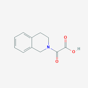 molecular formula C11H11NO3 B1275644 3,4-二氢异喹啉-2(1H)-基(氧代)乙酸 CAS No. 603097-44-5