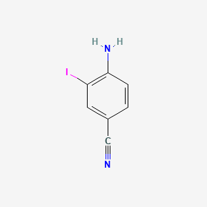 B1275651 4-Amino-3-iodobenzonitrile CAS No. 33348-34-4