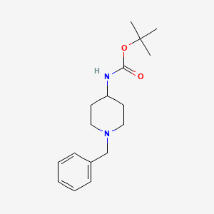 molecular formula C17H26N2O2 B1275665 1-苄基-4-(N-Boc-氨基)哌啶 CAS No. 73889-19-7