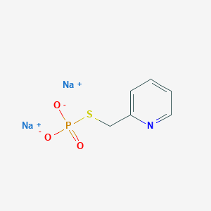 Phosphorothioic acid, S-2-pyridylmethyl ester, disodium salt