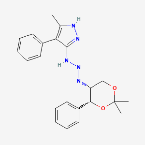 N,N-Dibutyl-4-((1-oxobutyl)amino)butanamide