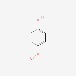 molecular formula C6H5KO2 B12756916 Monopotassium hydroquinone CAS No. 52688-73-0