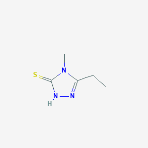 molecular formula C5H9N3S B1275692 5-乙基-4-甲基-4H-1,2,4-三唑-3-硫醇 CAS No. 4418-57-9