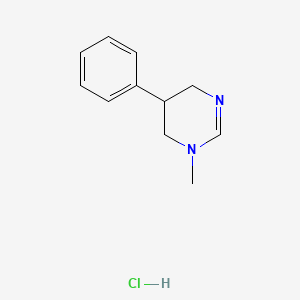 1-Methyl-5-phenyl-1,4,5,6-tetrahydropyrimidine hydrochloride