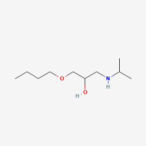 1-Butoxy-3-((1-methylethyl)amino)-2-propanol