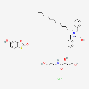 molecular formula C42H63ClN2O8S B12757159 Loscon CAS No. 77944-84-4