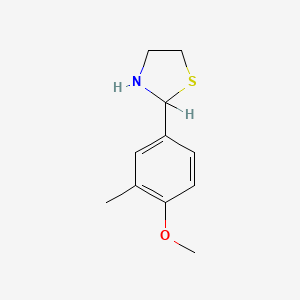 2-(4-Methoxy-m-tolyl)thiazolidine