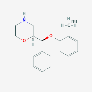 molecular formula C18H21NO2 B12757254 (11C)Menet CAS No. 1097104-30-7