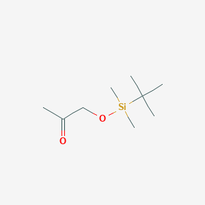 molecular formula C9H20O2Si B1275740 1-(tert-Butyldimethylsilyloxy)-2-propanone CAS No. 74685-00-0