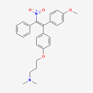 molecular formula C26H28N2O4 B12757452 Yua253E1UL CAS No. 24136-28-5