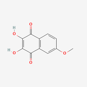 2,3-Dihydroxy-6-methoxy-1,4-naphthoquinone