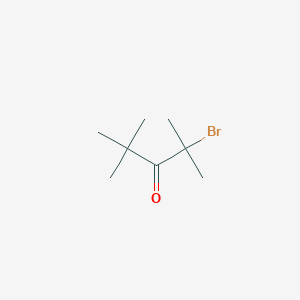 molecular formula C8H15BrO B1275758 2-Bromo-2,4,4-trimethylpentan-3-one CAS No. 55007-44-8