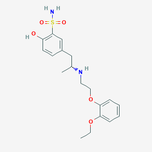 molecular formula C19H26N2O5S B12757593 L3Zwn2hon0 CAS No. 176223-33-9