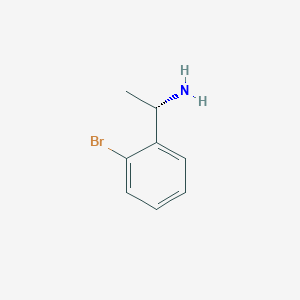 molecular formula C8H10BrN B127576 (S)-1-(2-溴苯基)乙胺 CAS No. 140632-12-8