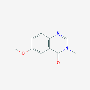 4(3H)-Quinazolinone, 6-methoxy-3-methyl-