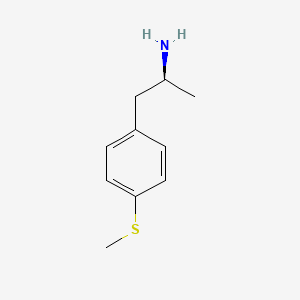 molecular formula C10H15NS B12757706 (S)-2-amino-1-(4-methylthiophenyl)-propane CAS No. 943816-61-3