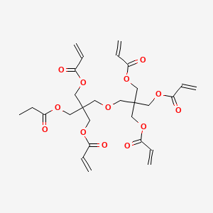 2-((3-((1-Oxoallyl)oxy)-2,2-bis(((1-oxoallyl)oxy)methyl)propoxy)methyl)-2-((1-oxopropoxy)methyl)-1,3-propanediyl diacrylate