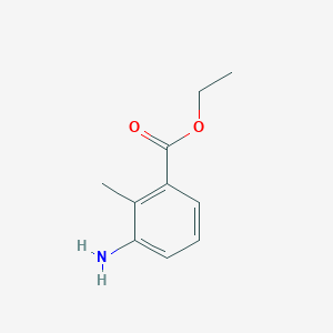 molecular formula C10H13NO2 B1275785 Ethyl 3-Amino-2-methylbenzoate CAS No. 57414-85-4