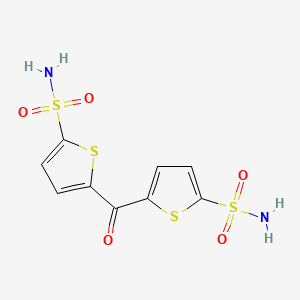 2-Thiophenesulfonamide, 5,5'-carbonylbis-