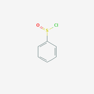 B1275801 Benzenesulfinyl chloride CAS No. 4972-29-6