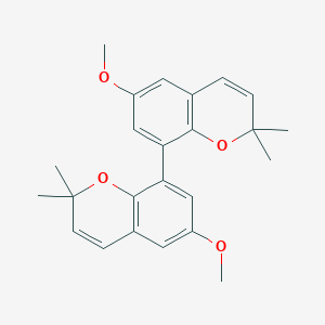 6,6'-Dimethoxy-2,2,2',2'-tetramethyl-8,8'-bi-2H-1-benzopyran