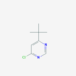 molecular formula C8H11ClN2 B1275823 4-Tert-butyl-6-chloropyrimidine CAS No. 3435-24-3