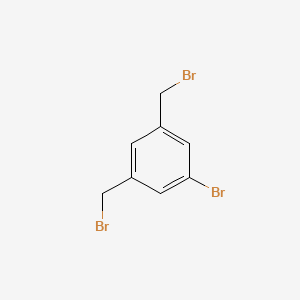 molecular formula C8H7Br3 B1275827 1-Bromo-3,5-bis(bromomethyl)benzene CAS No. 51760-23-7