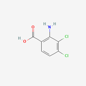 molecular formula C7H5Cl2NO2 B1275835 2-Amino-3,4-dichlorobenzoic acid CAS No. 20776-62-9