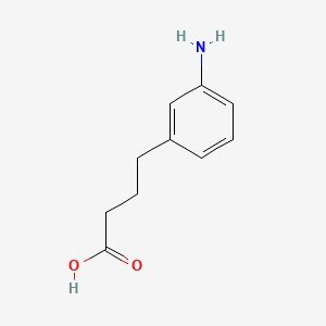 B1275864 4-(3-aminophenyl)butanoic Acid CAS No. 161466-30-4