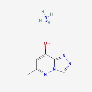 1,2,4-Triazolo(4,3-b)pyridazin-8-ol, 6-methyl-, ammonium salt