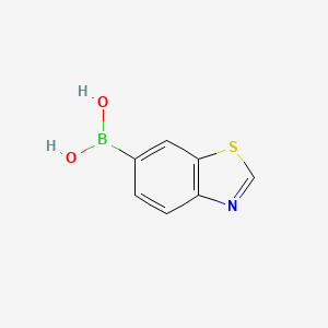 B1275884 Benzo[d]thiazol-6-ylboronic acid CAS No. 499769-91-4
