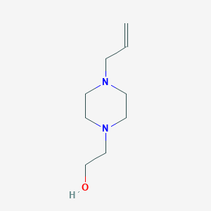 molecular formula C9H18N2O B1275913 1-Allyl-4-(2-hydroxyethyl)-piperazine CAS No. 27612-67-5