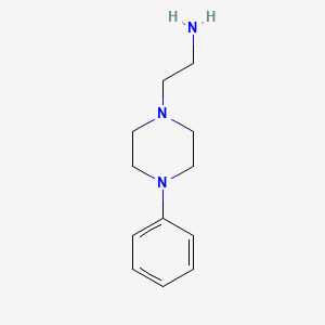 molecular formula C12H19N3 B1275917 2-(4-Phenylpiperazin-1-yl)ethanamine CAS No. 21091-61-2